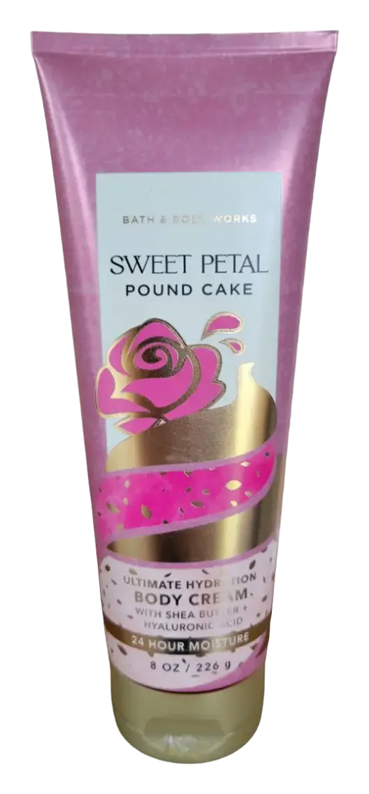 Bath & Body Works Sweet Petal Pound Cake Ultimate Hydration Body Cream