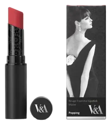 V&A Beauty Rouge Essential Lipstick Matte Popping