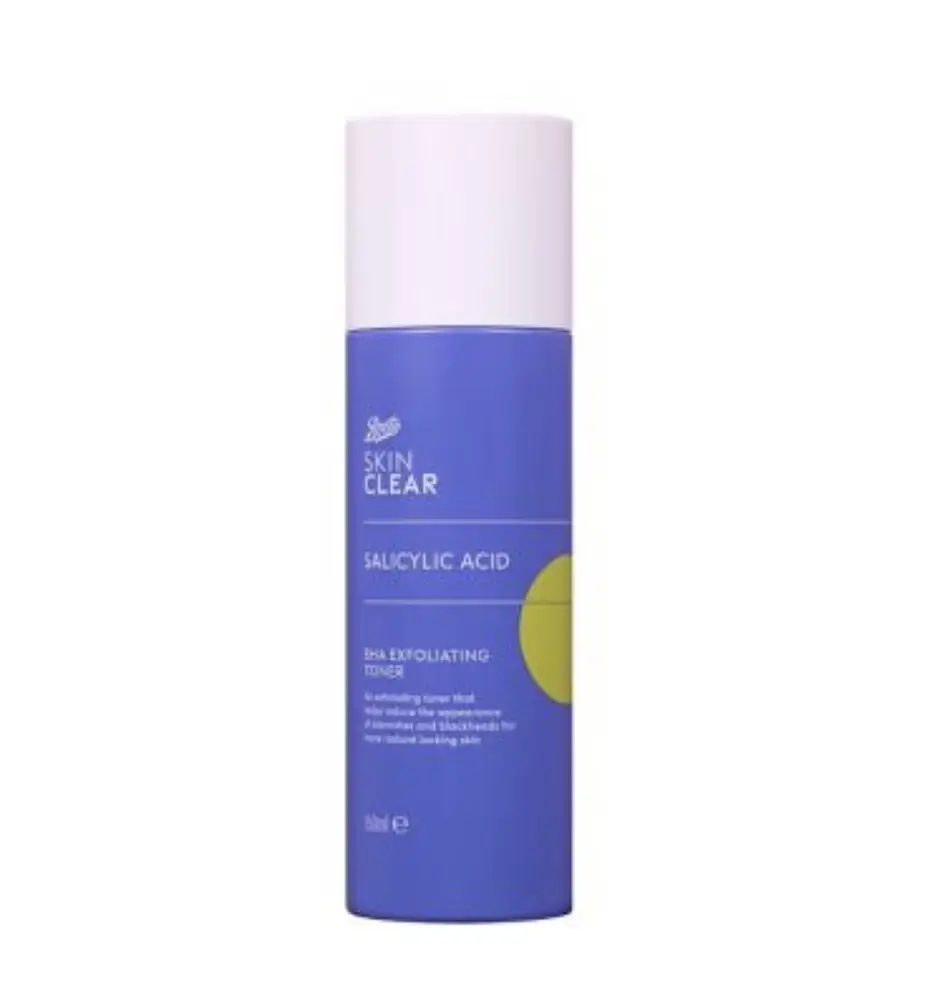 Boots Skin Clear Salicylic Acid BHA Exfoliating Toner