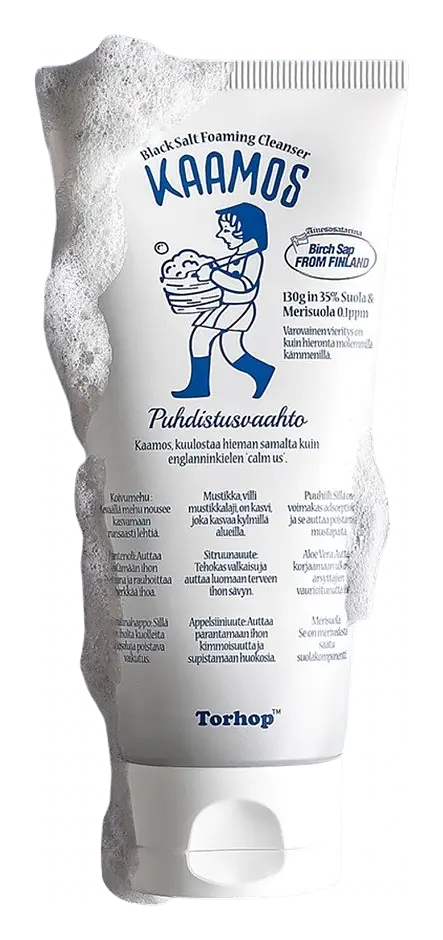 Torhop Kaamos Black Salt Foaming Cleanser