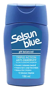 Selsun Blue Triple Action Anti Dandruff Shampoo Ultra Cleansing pH balanced