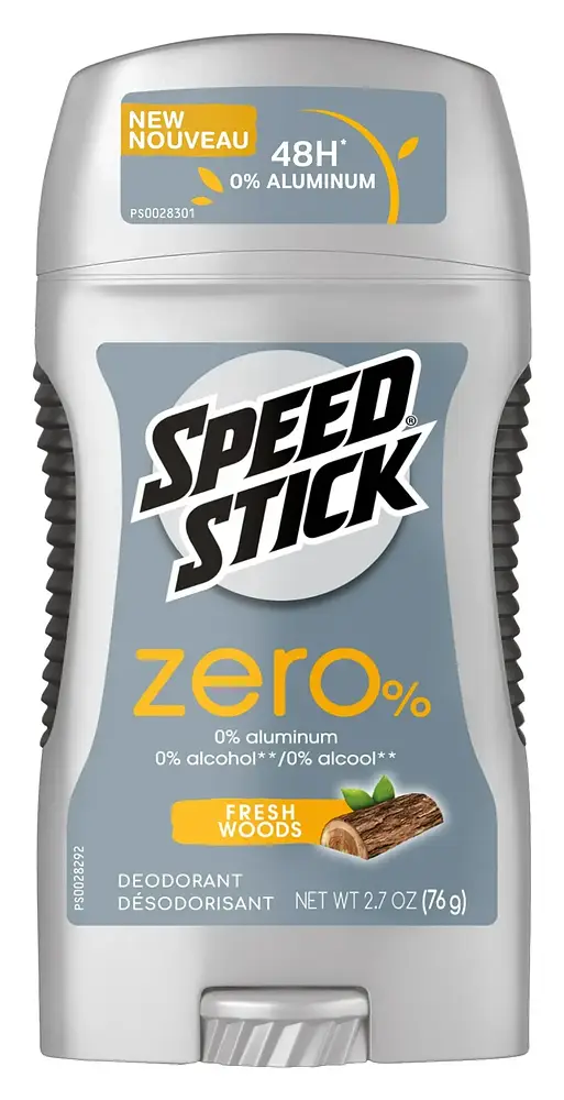 Speed Stick Zero Deodorant For Men Fresh Woods