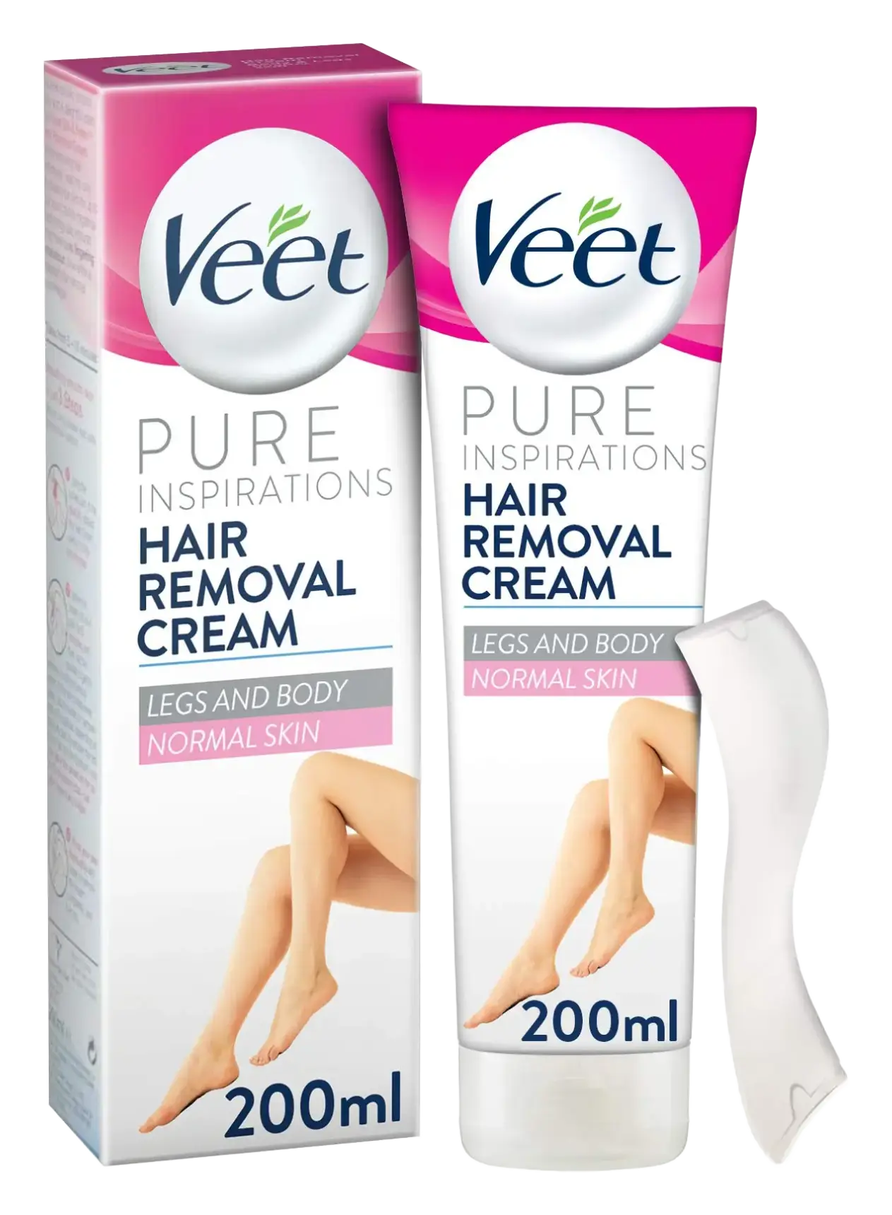 Veet Pure Hair Removal Cream Normal Skin Body & Legs