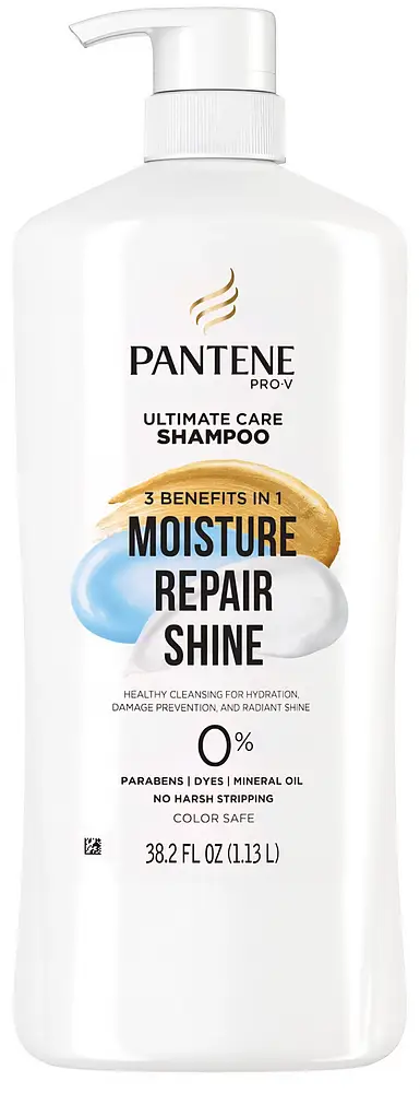 Pantene Pro-V Ultimate Care 3 Benefits In 1 Moisture Repair Shine Shampoo
