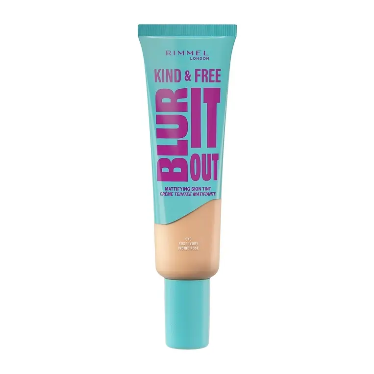 Rimmel London Kind & Free Blur It Out Mattifying Skin Tint 010 Rose Ivory