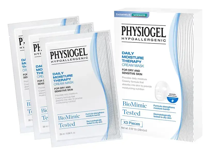 Physiogel Daily Moisture Therapy Cream Mask For Dry Sensitive Skin