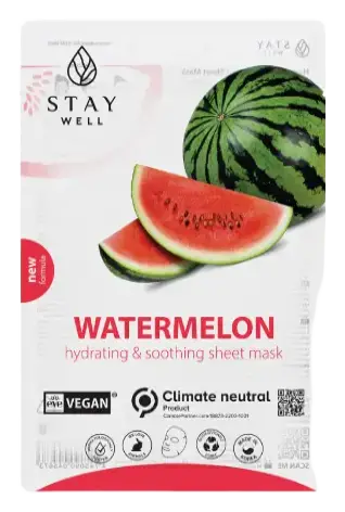 Stay Well Climate Neutral Face Mask Watermelon