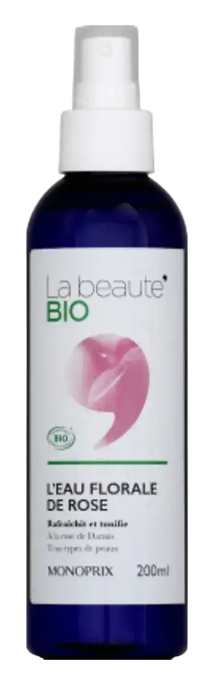 Monoprix La Beauté Bio L'Eau Florale De Rose