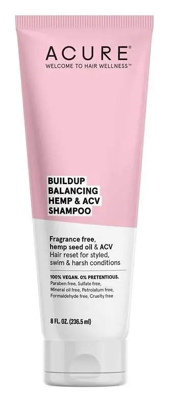 Acure Buildup Balancing Hemp & ACV Shampoo