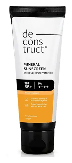 Deconstruct Mineral Sunscreen SPF 55+ PA++++
