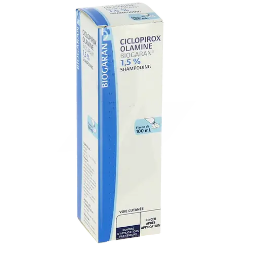 Biogaran Ciclopirox Olamine Biogaran 1,5% Shampooing