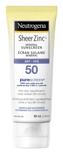 Neutrogena Sheer Zinc Mineral Sunscreen SPF 50