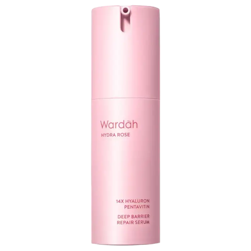 Wardah Hydra Rose 14X Hyaluronic Pentavitin Deep Barrier Repair Serum