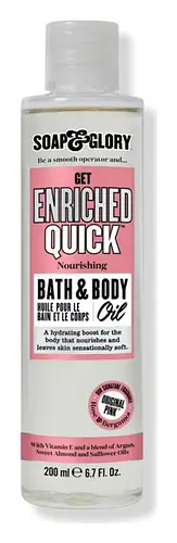 Soap & Glory Original Pink Get Enriched Quick Nourishing Bath & Body Oil