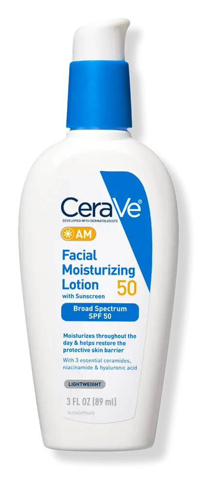 CeraVe AM Facial Moisturizing Lotion With SPF 50 US