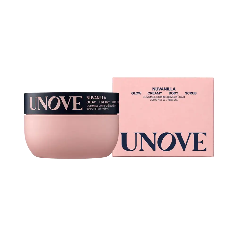 unove Glow Creamy Body Scrub Nu Vanilla