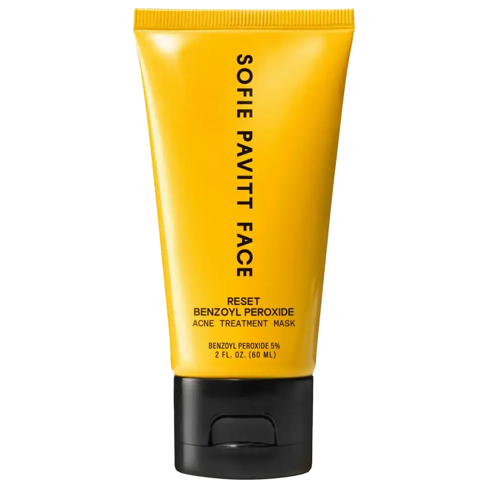 Sofie Pavitt Face Reset Benzoyl Peroxide Acne Treatment Mask