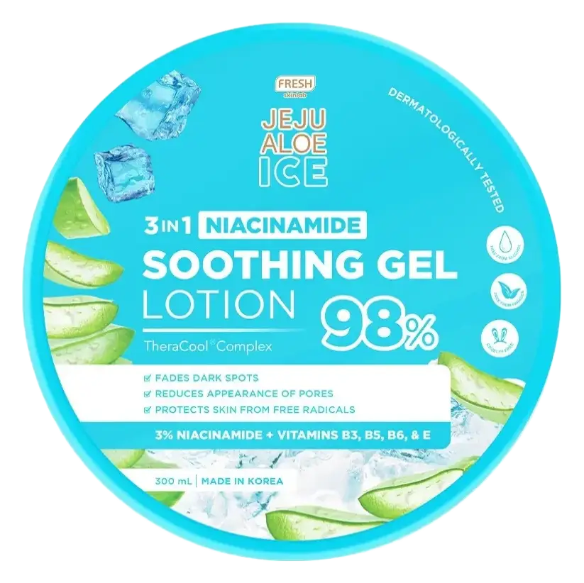 Fresh Skinlab Jeju Aloe Ice 3 In 1 Niacinamide Soothing Gel Lotion