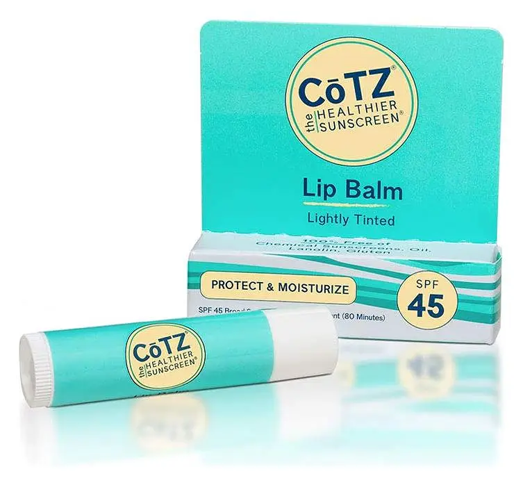 Cotz Skincare Lip Balm SPF 45 Tinted