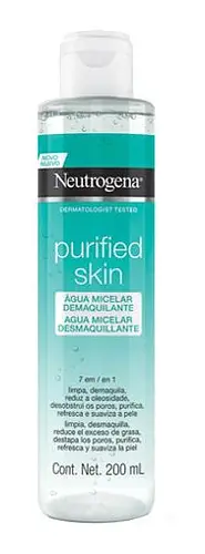 Neutrogena Purified Skin Água Micelar Demaquilante Brazil
