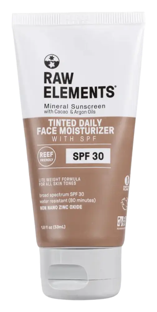 Raw Elements Daily Face Tint Bio-Resin Tube SPF 30
