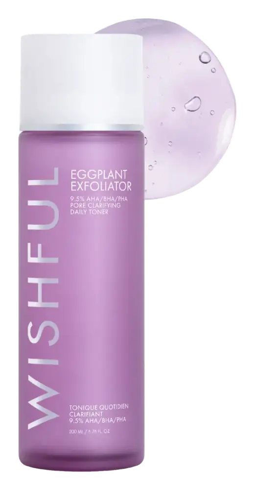 Wishful Eggplant Exfoliator Pore Clarifying Daily Toner
