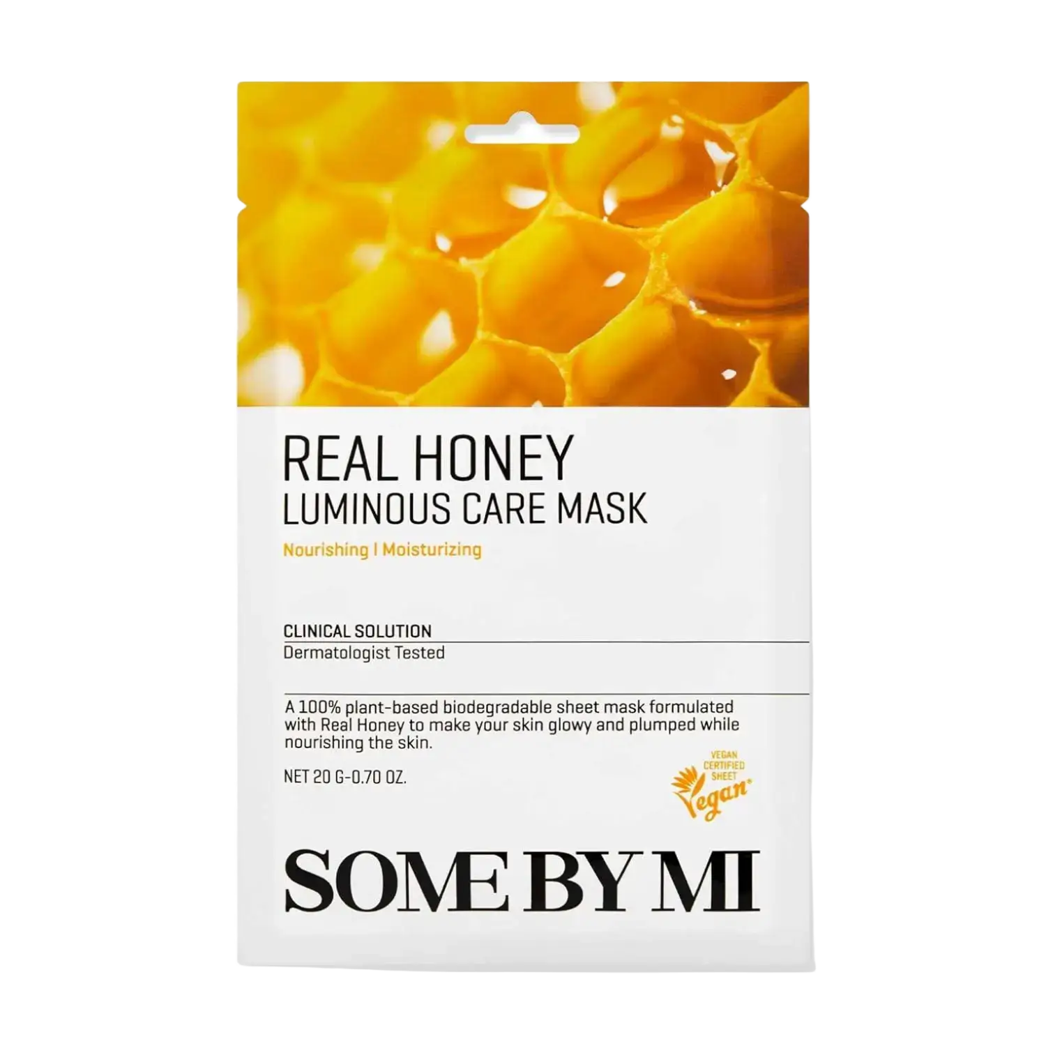 Some By Mi Real Care Mask Honey Luminous
