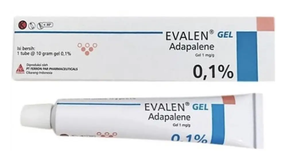 Evalen Adapalene Gel 0.1%