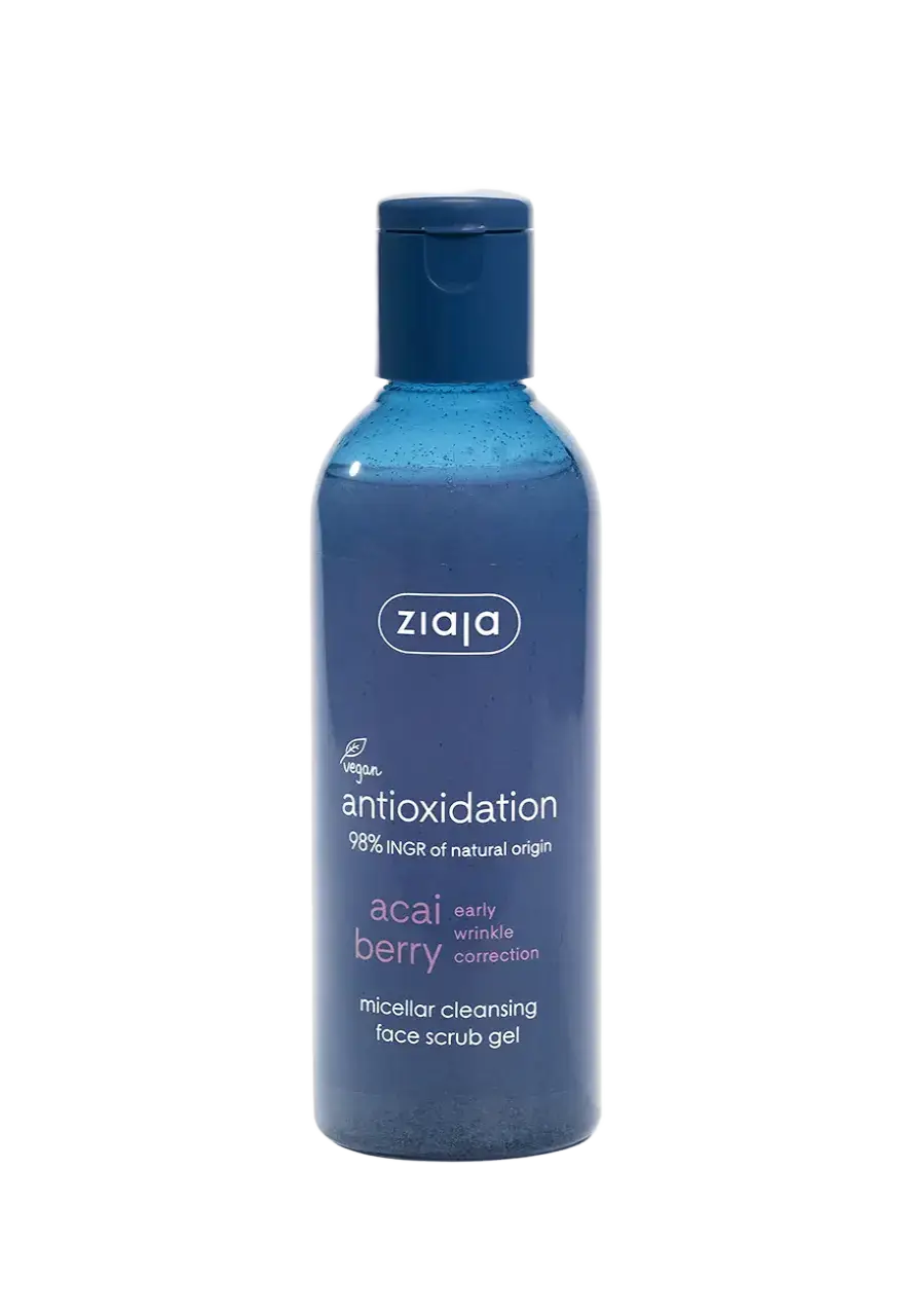 Ziaja Acai Berry Micellar Face Cleansing Scrub Gel