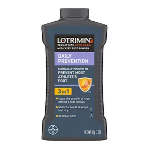 Lotrimin Athlete's Foot Daily Prevention Medicated Foot Powder