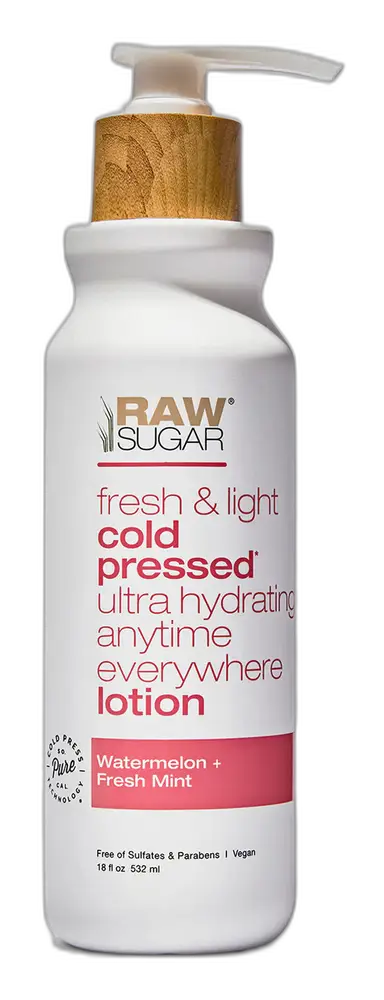 Raw Sugar Moisture Loving Lotion Watermelon + Fresh Mint