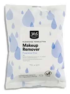 365 by Whole Foods Market Makeup Remover Cleansing Towelettes Fragrance Free