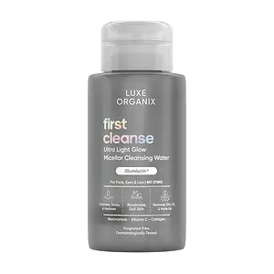 Luxe Organix First Cleanse Ultra Light Glow Micellar Cleansing Water