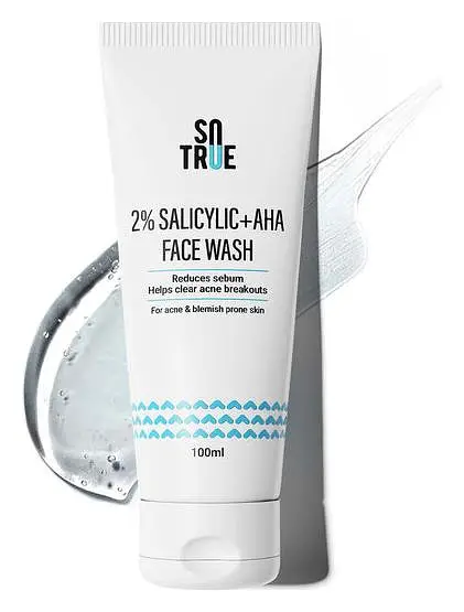 So True 2% Salicylic Acid + AHA Face Wash