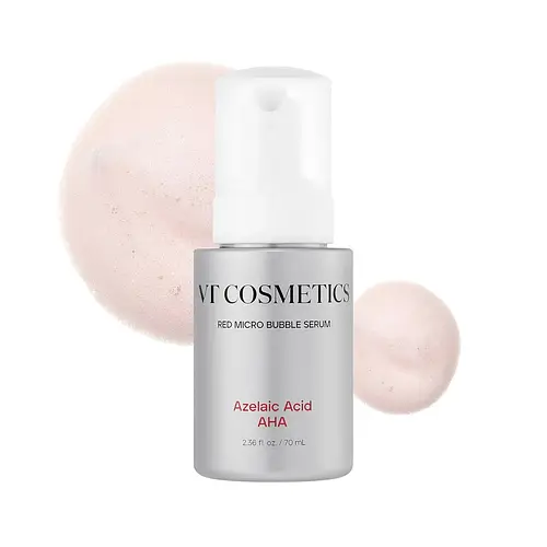 VT Cosmetics Micro Bubble Serum Red Azelaic Acid AHA