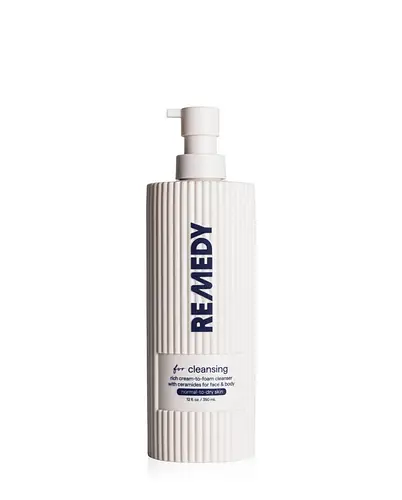 Remedy Rich Cream-To-Foam Cleanser With Ceramides For Face & Body