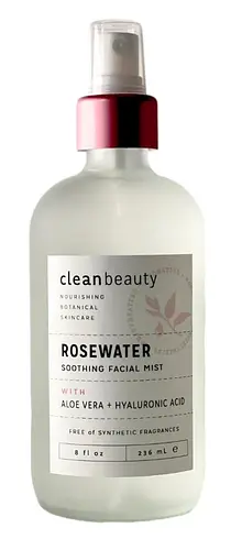 Clean Beauty Rosewater Soothing Facial Mist