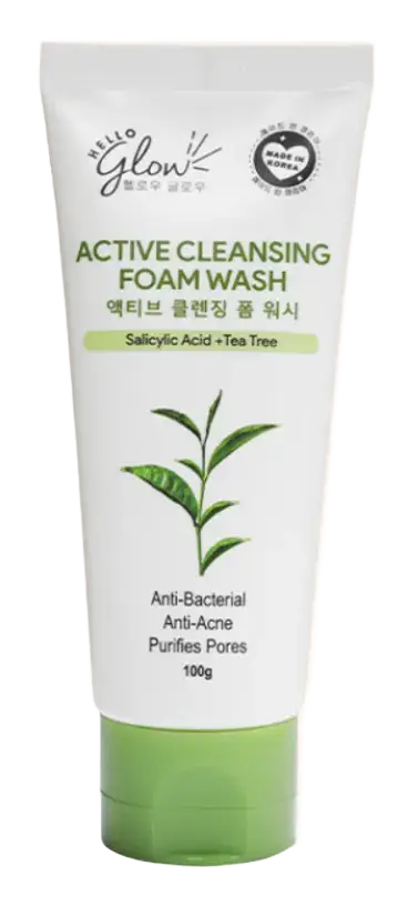 Hello Glow Active Cleansing Foam Wash