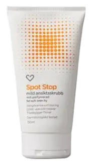Hjärtats Spot Stop Mild ansiktsskrubb
