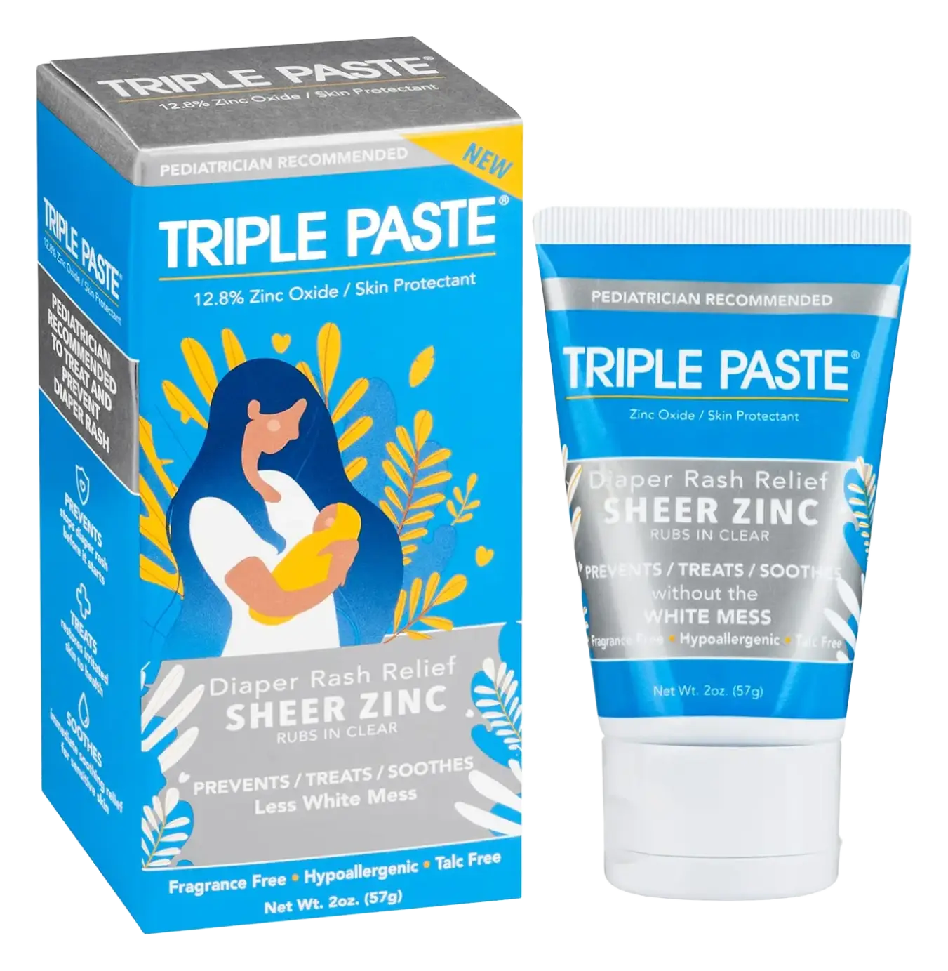 Triple Paste Sheer Zinc Baby Healing Ointment