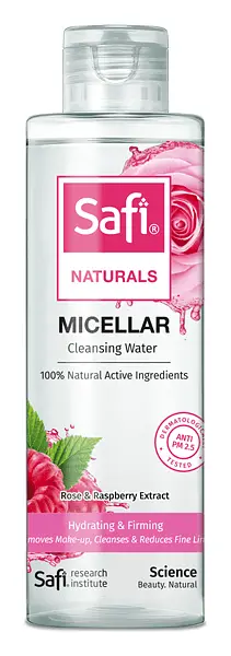 Safi Naturals Micellar Water Rose & Raspberry