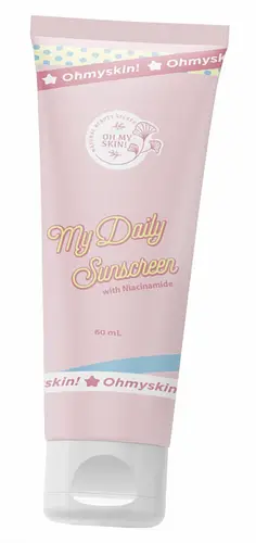 Oh My Skin! My Daily Sunscreen With Niacinamide SPF 50 PA++++