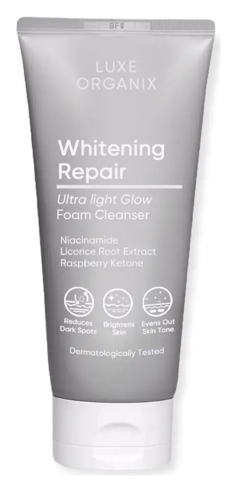 Luxe Organix Whitening Repair Foam Cleanser