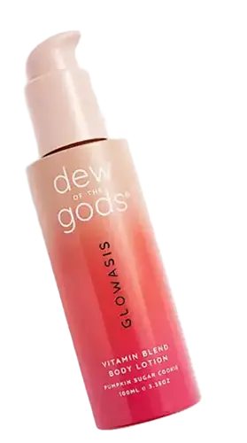 dew of the gods Glowasis Vitamin Blend Body Lotion Pumpkin Sugar Cookie