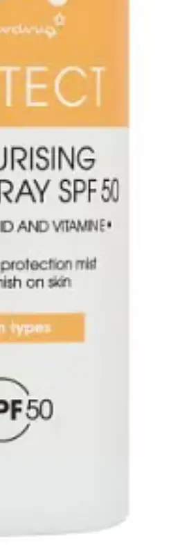 Superdrug Moisturising Top Up Spray SPF50