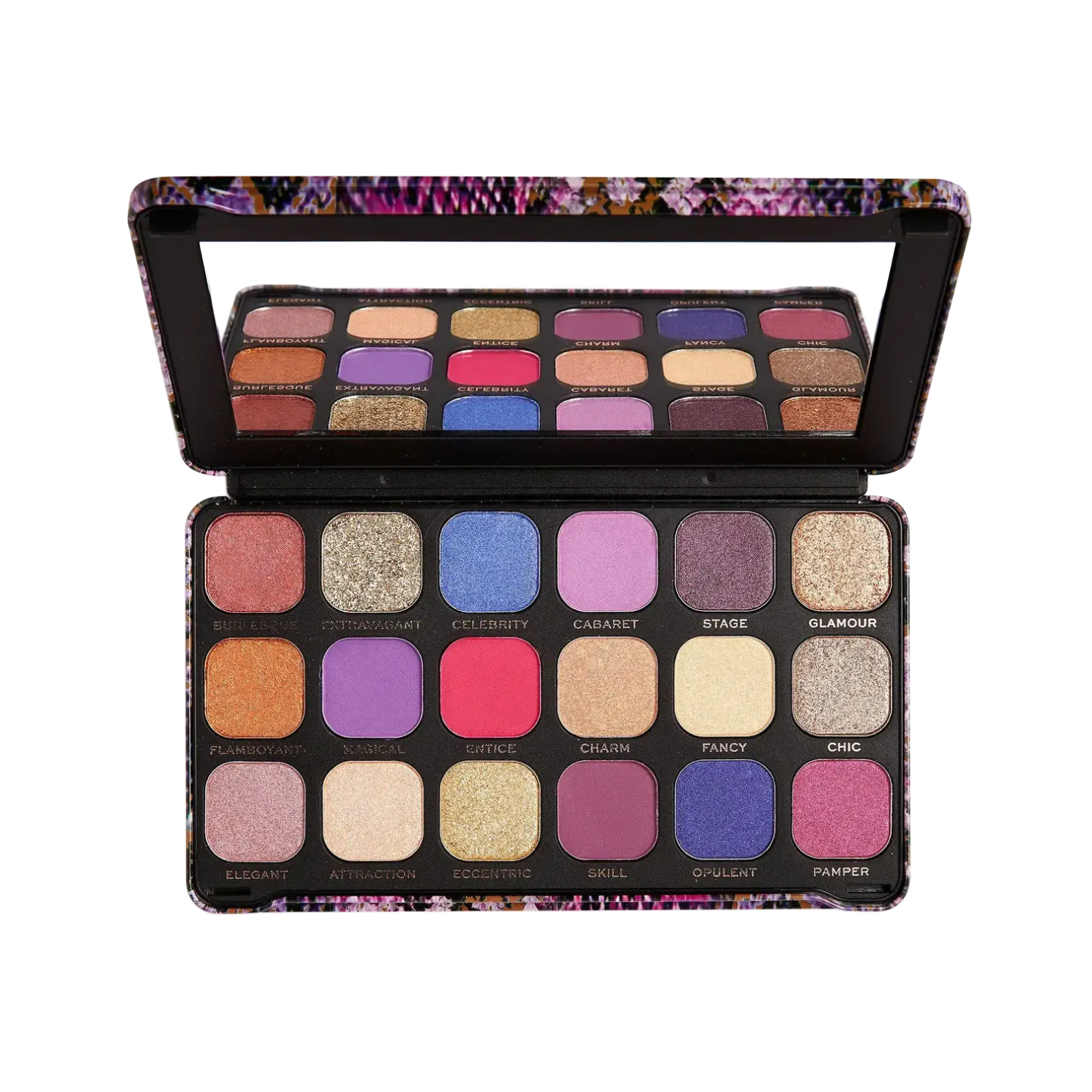 Revolution Beauty Forever Flawless Eyeshadow Palette Show Stopper Red
