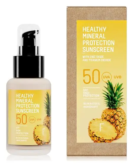 Freshly Cosmetics Healthy Mineral Sunscreen Protection SPF50