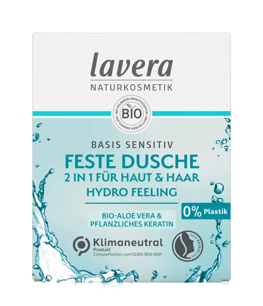 Lavera Feste Dusche 2 In 1 Für Haut & Haar Hydro Feeling