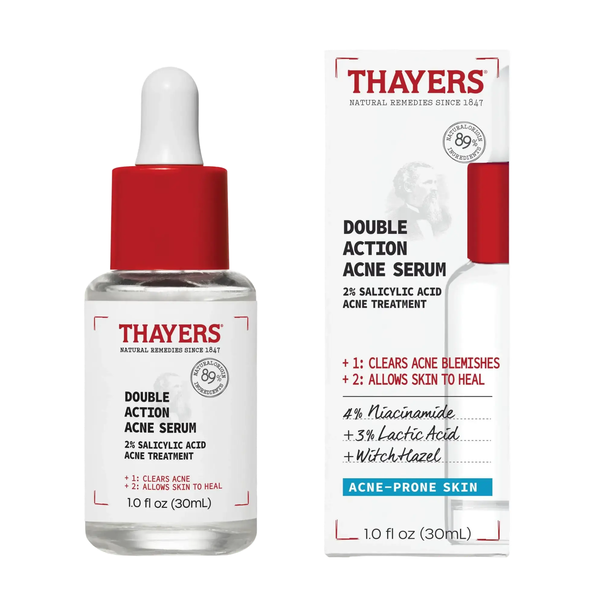 Thayers Double Action Acne Serum
