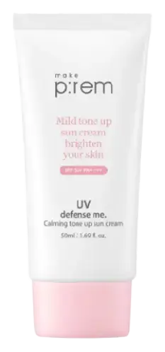 Make p:rem UV Defense Me. Calming Tone Up Sun Cream